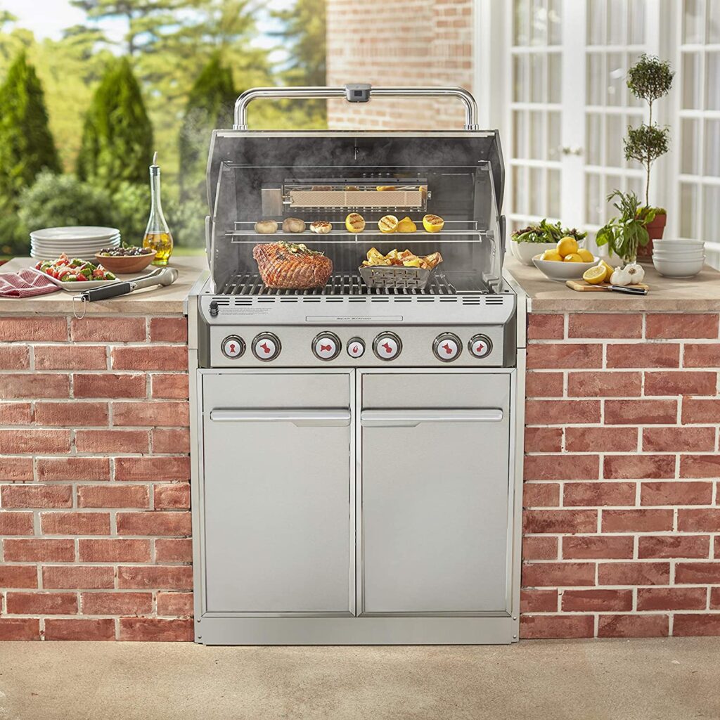 Weber Summit Stainless Steel S-460 Built-In Propane Grill