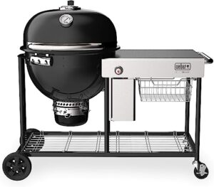 Weber Summit Kamado S6 Charcoal Grilling Center. The Best Combination of Convenience and Quality